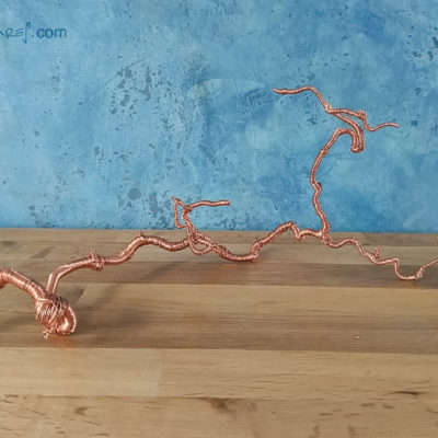 3-D-Kupferlinie